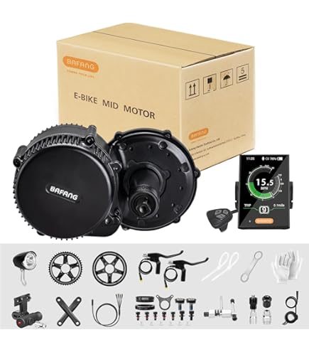 Amazon | Bafang BBS02B 48V / 36V 500W Ebikeモーター、LCD